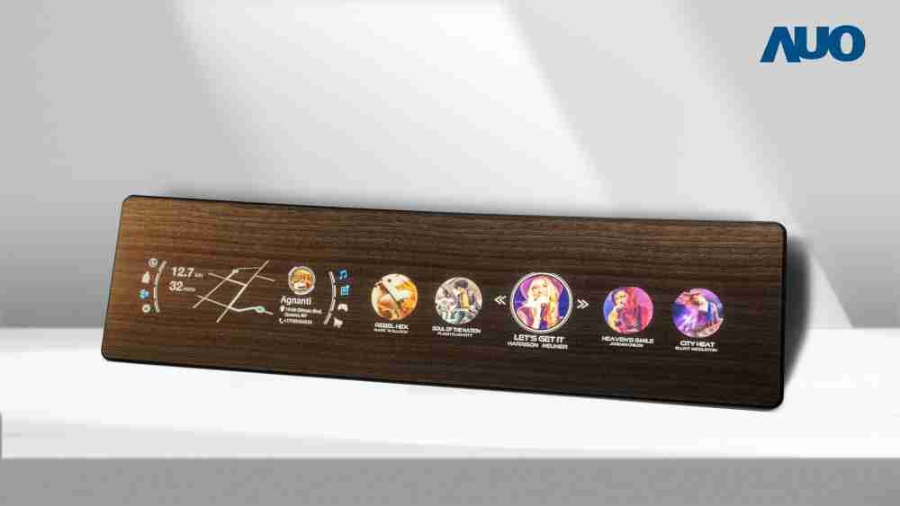 森林舞会研发全球最高穿透度达80%的AmLED木纹显示器，，，，可于使用时呈现高亮度、、、、清晰可见的信息，，，并在不使用时回归为单纯的饰板，，节能兼具美观